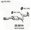ASSO 20.6014 Middle Silencer